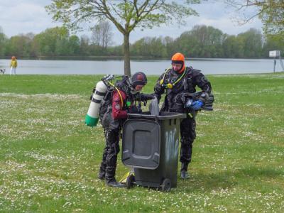 Entsorgung von Unterwasserfunde