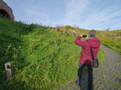 Auf aufs Dach von Fort Sint Pieter Maastricht